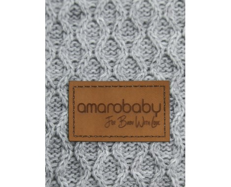 Конверт Amarobaby Pure Love Wool серый
