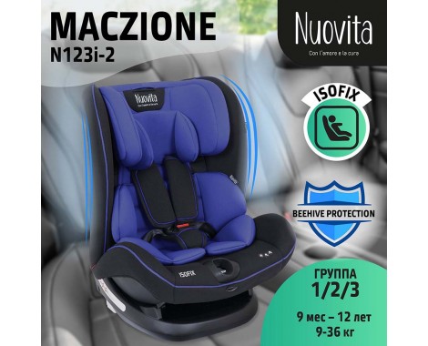 Автокресло Nuovita Maczione N123i-2 (9-36 кг)