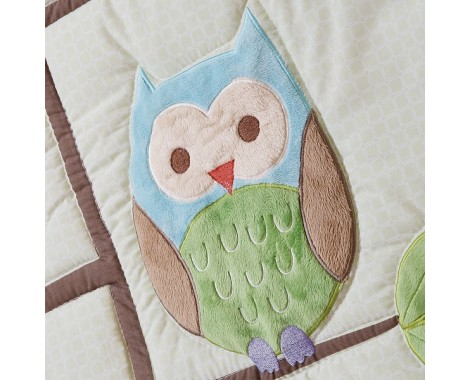Комплект в кроватку Shapito Summer Owls 7 предметов