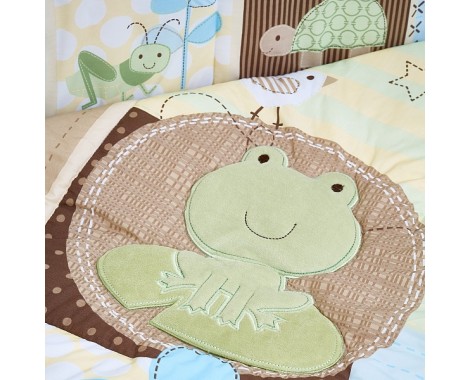 Комплект в кроватку Shapito Froggy Friends 7 предметов