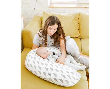 Подушка для беременных AmaroBaby Бумеранг Soft Collection 170 х 25 см.