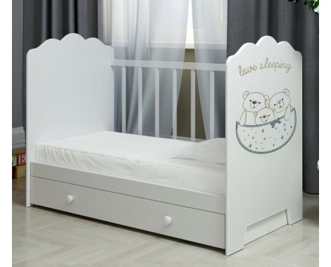 Кроватка VDK Love Sleeping (поперечный маятник)