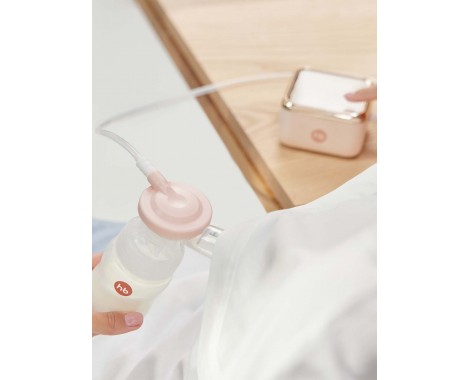 Молокоотсос с электрическим приводом и функцией аспиратора Happy Baby