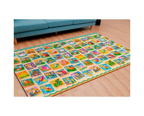 Детский двухсторонний игровой коврик Funkids Big-15 230 х 140 х 1,5 см