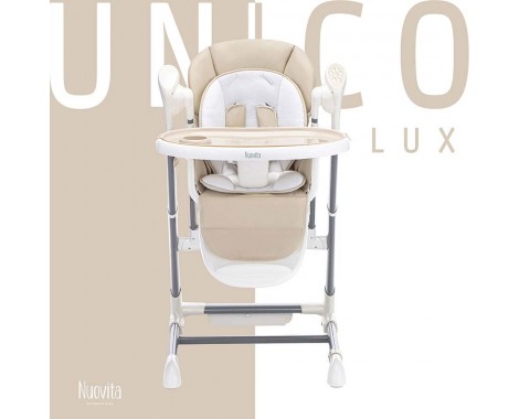 Стульчик-качели Nuovita Unico Lux Bianco