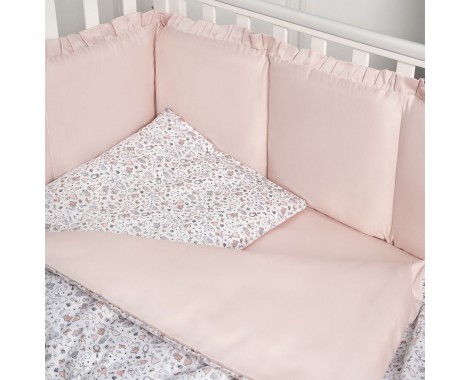Комплект в кроватку Perina Lovely Dream розовый Princess 6 предметов
