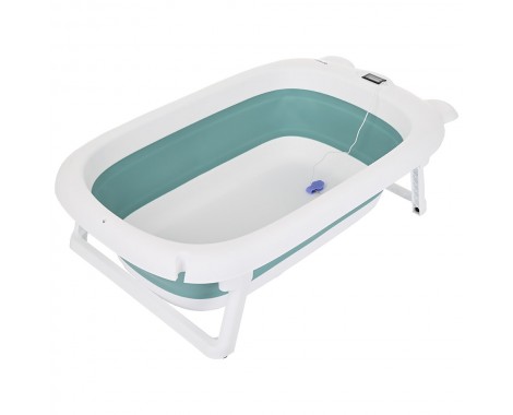 Складная ванна Pituso 81 см с термометром green