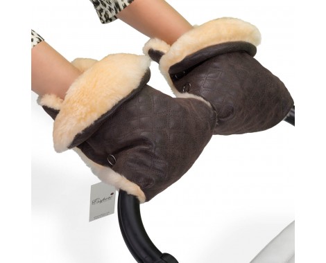 Муфта-рукавички для коляски Esspero Carina (100 % овечья шерсть)