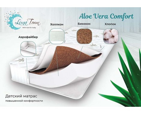 Матрас Lunatown Aloe Vera Comfort 120 х 60 см.