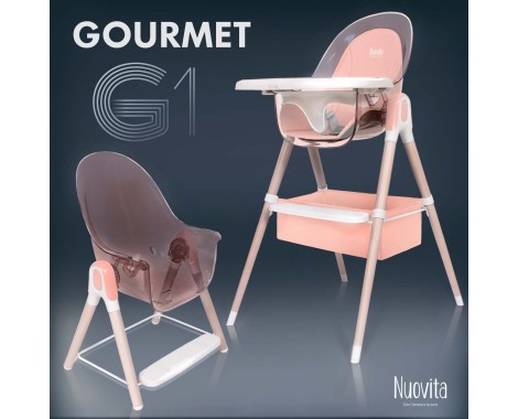 Стульчик для кормления Nuovita Gourmet G1 Standart