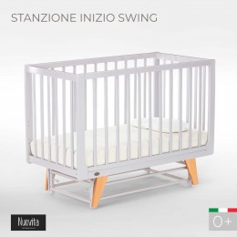 Детская кроватка Nuovita Stanzione Inizio Swing (продольный маятник)