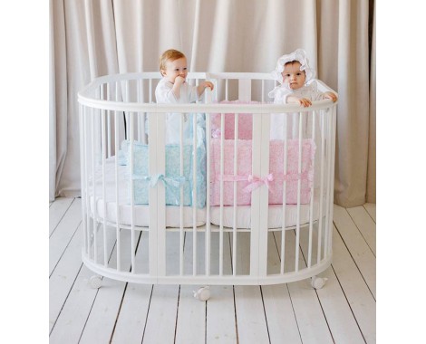 Кроватка для двойни Premium Baby Twins 3 в 1
